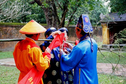Độc đáo Lễ thượng Nêu đón năm mới - ảnh 5